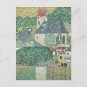 Klimt, Gustav Kirche in Unterach am Attersee 1916 Briefkaart