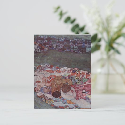 Klimt, Gustav Leben und Tod 1908-1911 Technique?l Briefkaart (Staand voorkant)