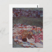 Klimt, Gustav Leben und Tod 1908-1911 Technique?l Briefkaart (Voorkant / Achterkant)