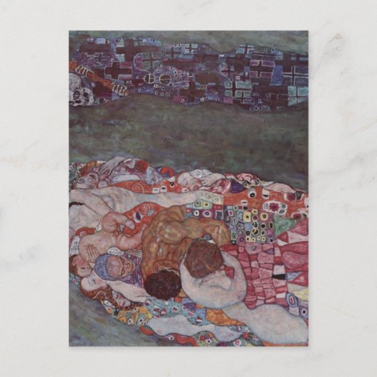 Klimt, Gustav Leben und Tod 1908-1911 Technique?l Briefkaart (Voorkant)