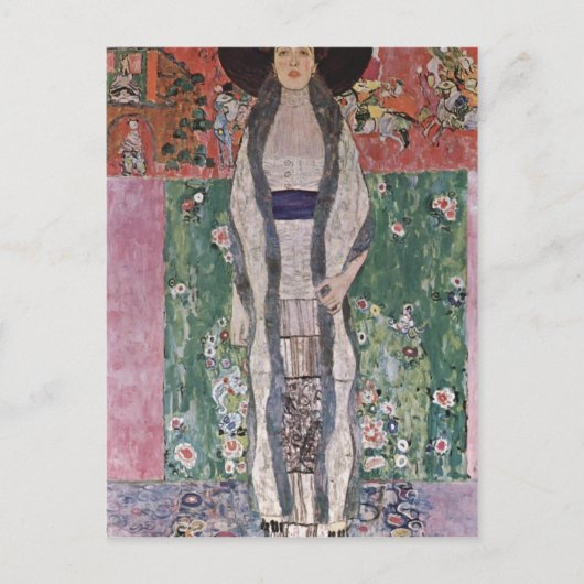 Klimt, Gustav Portr?t der Adele Bloch-Bauer 1912 T Briefkaart (Voorkant)