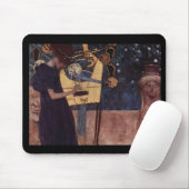 Klimt Gustav The Music Muismat (Met muis)