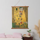 Klimt // Het kus schilderen Hangend Wandkleed (Slaapkamer)