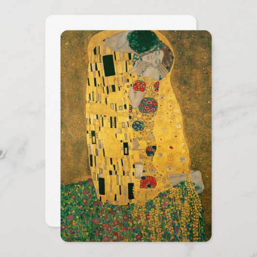 Klimt // Het kus schilderen Kaart (Voorkant / Achterkant)