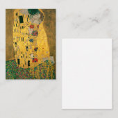 Klimt // Het kus schilderen Notitiekaartje (Voorkant / Achterkant)