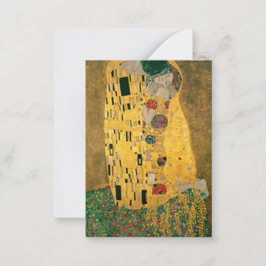 Klimt // Het kus schilderen Notitiekaartje (Voorkant)
