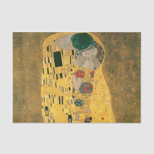 Klimt // Het kus schilderen Tissuepapier (Voorkant)