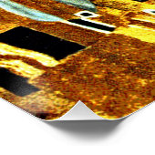 Klimt - Het schilderij van de Kus, Gustav Klimt Poster (Hoek)