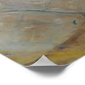 Klimt - Het zwarte Pet van 1910 Poster (Hoek)