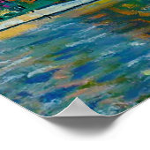 Klimt "Houses at Unterach on the Attersee" Poster (Hoek)