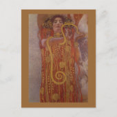 Klimt hygeia briefkaart (Voorkant)