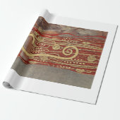 KLIMT : HYGIEË : 1907 CADEAUPAPIER (Uitgerold)