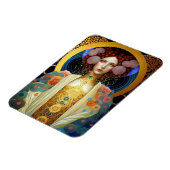 Klimt Inspired Queen Goddess Fantasy Art Magneet (Linkerzijde)
