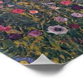 Klimt - Italiaans tuinbouwlandschap 1913 Poster (Hoek)