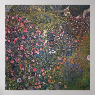 Klimt - Italiaans tuinbouwlandschap 1913 Poster