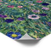 Klimt - Italiaans tuinlandschap 1913 Poster (Hoek)