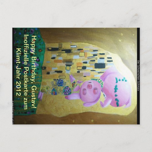 Klimt-Jahr-2012 Briefkaart (Voorkant)