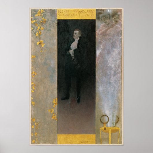 Klimt Josef Lewinsky als Carlos Print (Voorkant)