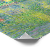 Klimt - Kamer bij Attersee Poster (Hoek)