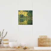 Klimt - Kasteel Kamer Op De Attersee 1910 Poster (Keuken)