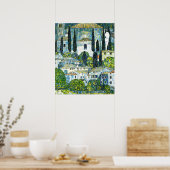 Klimt - Kerk in Cassone Poster (Keuken)