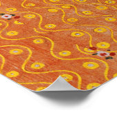 Klimt - koor van het ouderdier poster (Hoek)