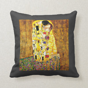 Klimt kunst - De Kus Kussen