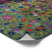 Klimt - Kussend Paar Poster (Hoek)