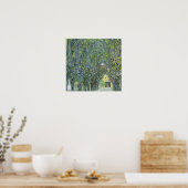 Klimt - Laan Voor Kasteel Kamer Poster (Keuken)