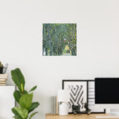 Klimt - Laan Voor Kasteel Kamer Poster (Thuiskantoor)