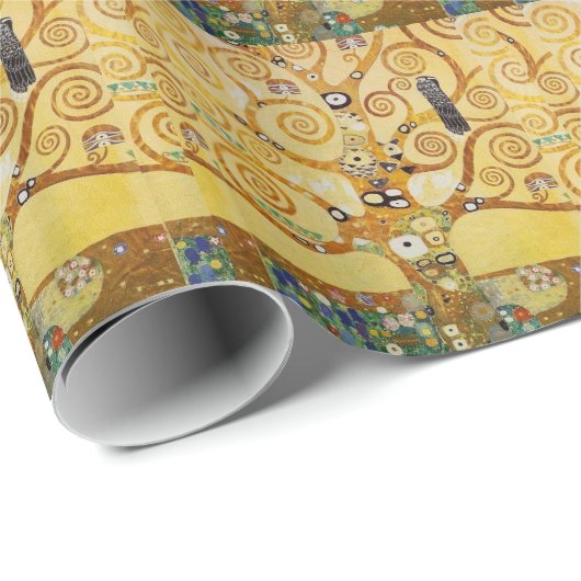 Klimt, Levensboom Cadeaupapier (Rol Hoek)