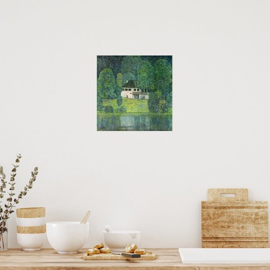 Klimt - Litzlberg Am Attersee 1915 Poster (Keuken)