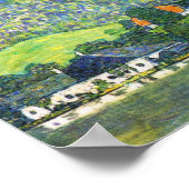 Klimt - Litzlberg Am Attersee Poster (Hoek)