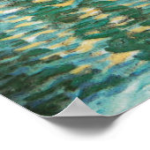 Klimt "Malcesine aan het Gardameer" Poster (Hoek)