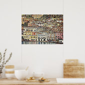 Klimt - Malcesine op het Gardameer Poster (Keuken)