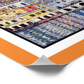 Klimt Malcesine op Lake Garda - Kleur Lijst verand Poster (Hoek)