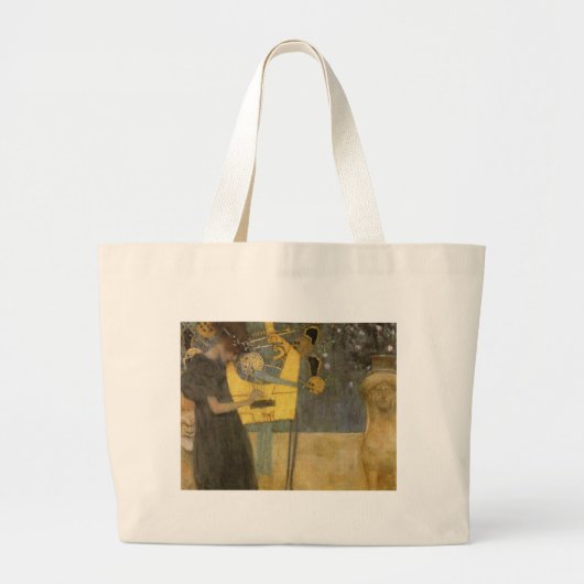Klimt ~ Music Grote Tote Bag (Voorkant)