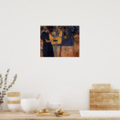 Klimt Music Harp Poster (Keuken)