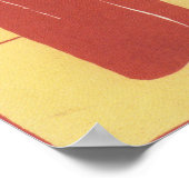 Klimt - Muziek 1901 Poster (Hoek)