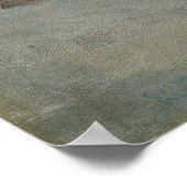 Klimt - Oude man op zijn sterfbed Poster (Hoek)