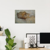 Klimt - Oude man op zijn sterfbed Poster (Thuiskantoor)