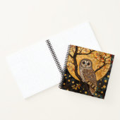Klimt Owl Notitieboek/schetsboek Notitieboek (Binnen)