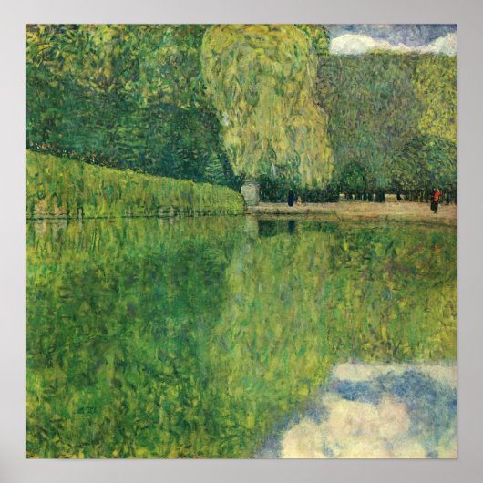 Klimt - Park van Schönbrunn 1916 Poster (Voorkant)