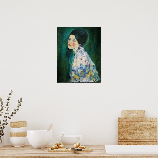 Klimt - Portrait 1917 Poster (Keuken)