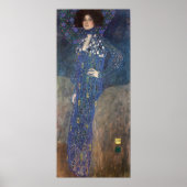 Klimt - Portrait Emilie Floge 1902 Poster (Voorkant)