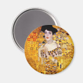 Klimt Portret van Adele Bloch-Bauer I Magnet (Voorkant / Achterkant)