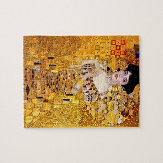 Klimt Portret van Adele Bloch-Bauer I Puzzle Legpuzzel (Horizontaal)