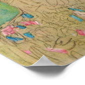 Klimt - portret van Amalie Zuckerkandl Poster (Hoek)