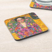 Klimt Portret van Eugenia Primavesi Bier Onderzetter (Linkerzijde)