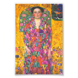 Klimt Portret van Eugenia Primavesi Foto Afdruk